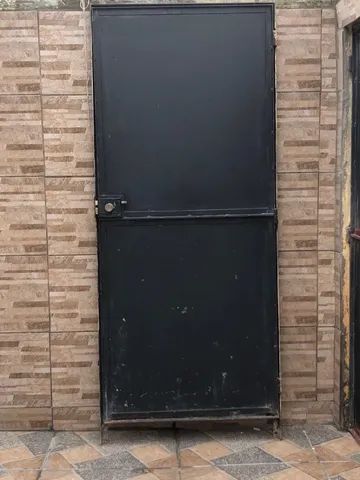 Foto Portão Social Chapa Grossa  Caioaba