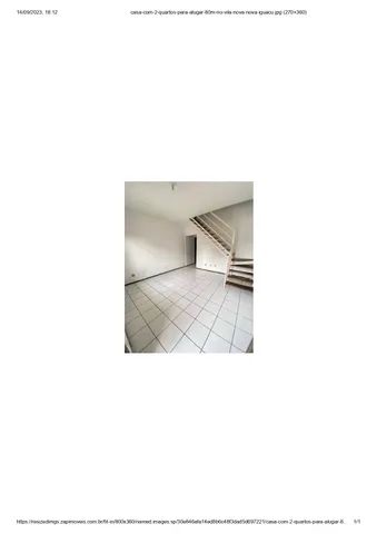 Foto Casa Para Aluguel Possui 80 Metros Quadrados Com 2 Quartos Em Vila Nov Vila Nova