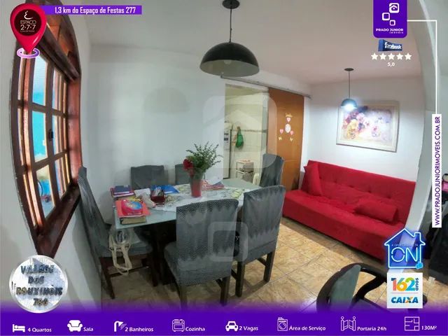 Foto Casa De Condomínio Para Venda Com 130 Metros Quadrados Com 4 Quartos Alto Da Posse