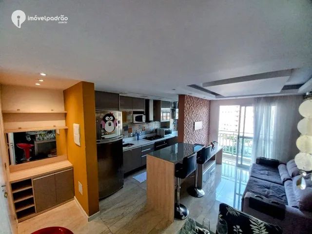 Foto Apartamento Com 2 Dormitórios Para Alugar, 60 M² Por R$ 2.366,01/mês - Metrópole