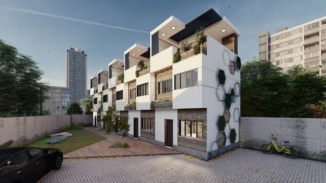 Foto Vendo Casas De 2 Quartos, Triplex Novas, Quase Em Frente A Faculdade U Conjunto Residencial Redenção