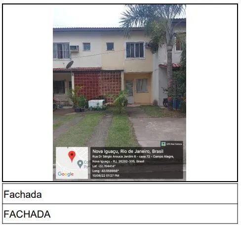 Foto Nova Iguacu - Casa Padrão -              Campo Alegre Campo Alegre