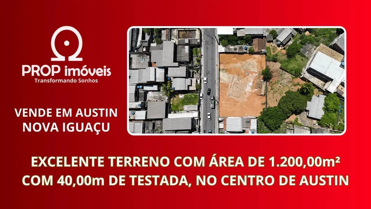 Foto Excelente Terreno Com área De 1200 Metros Quadrados Em Austin - Nova I Austin