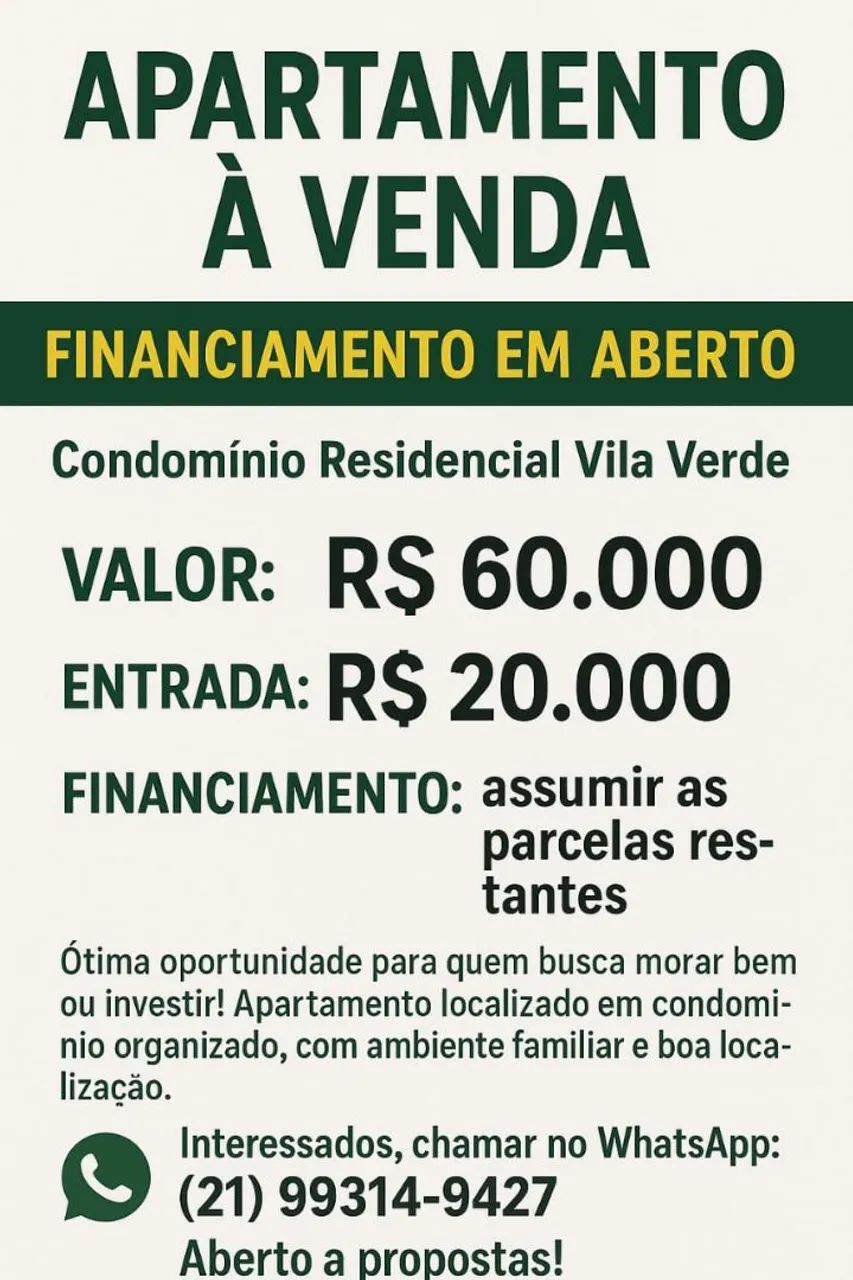 Foto Passo Financiamento Jardim Palmares