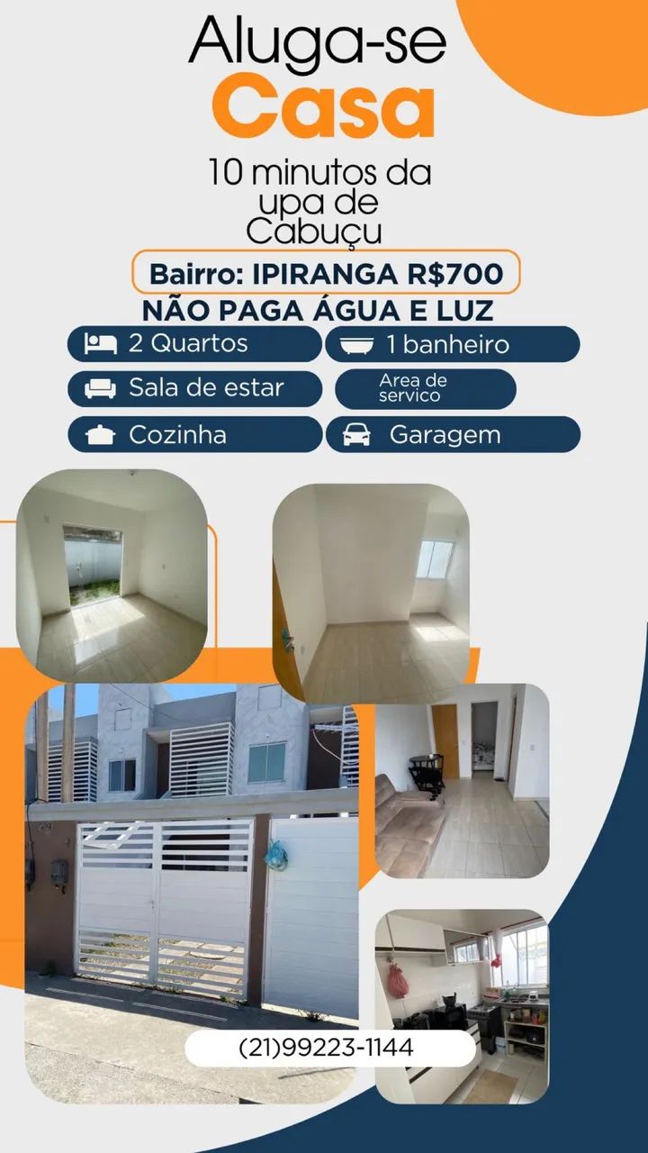 Foto Alugo Casa Ipiranga