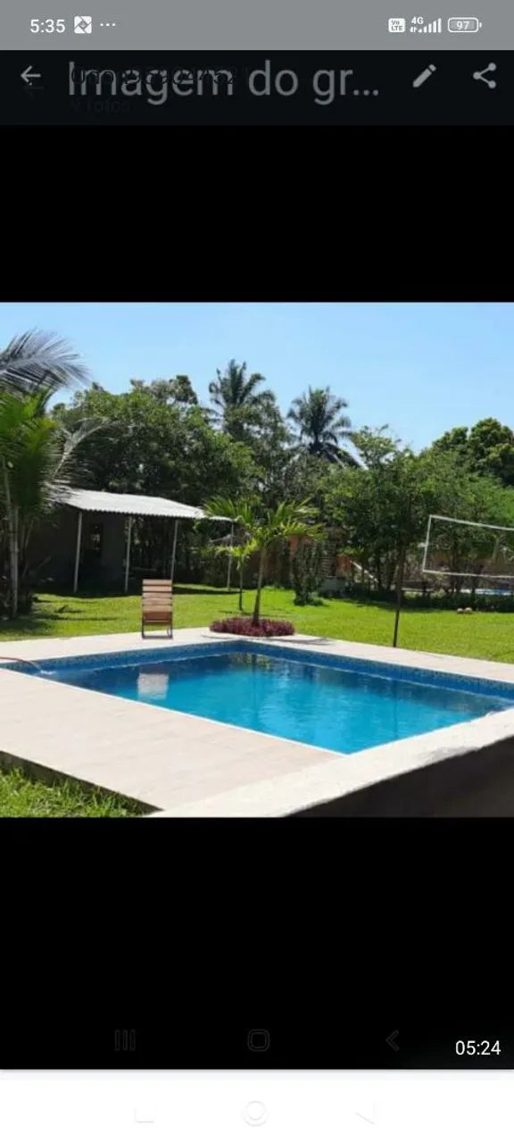 Foto Sítio C/piscina/área Gourmet/câmeras Vila De Cava