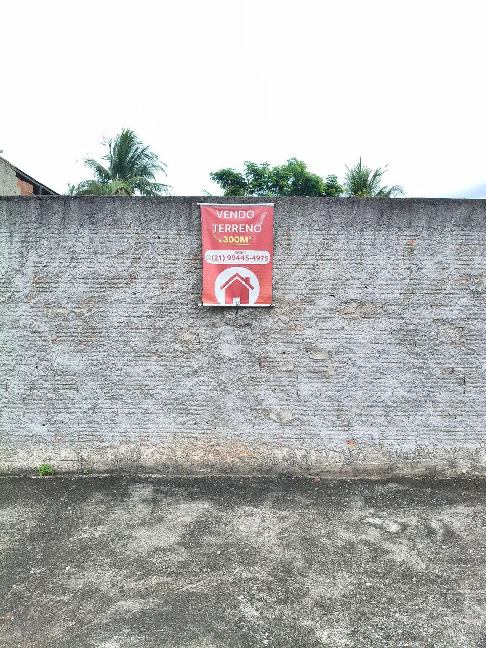 Foto Vendo Terreno Plano E Murado 300 M2 Rosa Dos Ventos