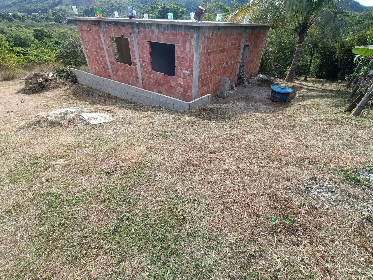 Foto Casa Grande, Obra Nova, Terreno Grande, Dá Pra Fazer área De Lazer, Cr Campo Alegre