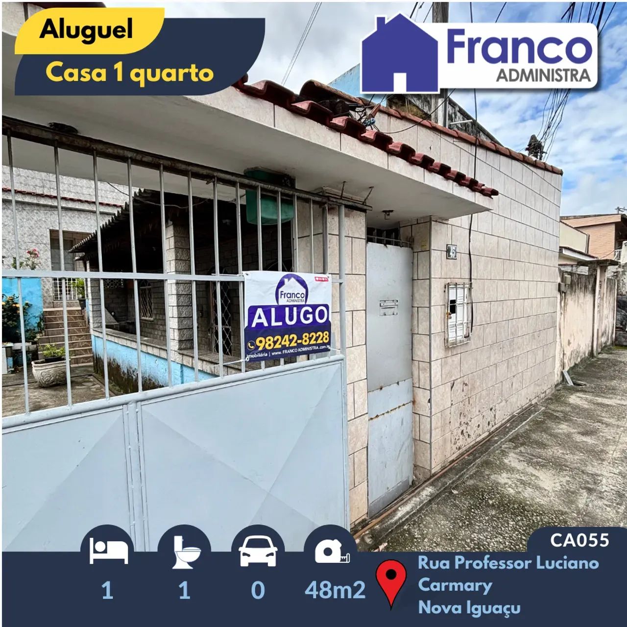 Foto Casa 1 Quarto Em Carmari - NI - Rj Carmari