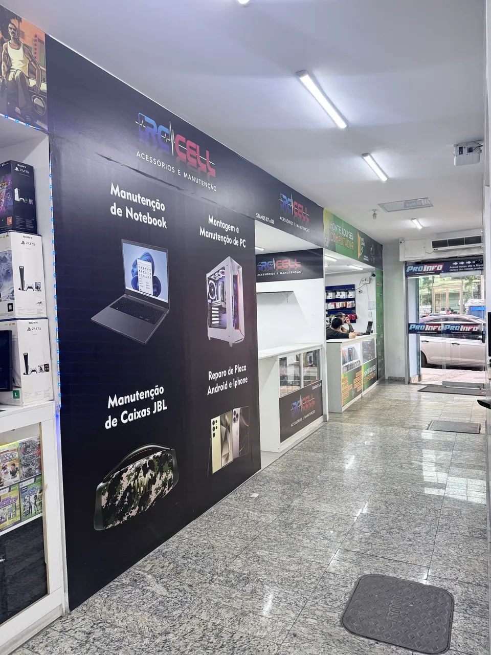 Foto Loja Na Proinfo NI Com 8 M2 Centro