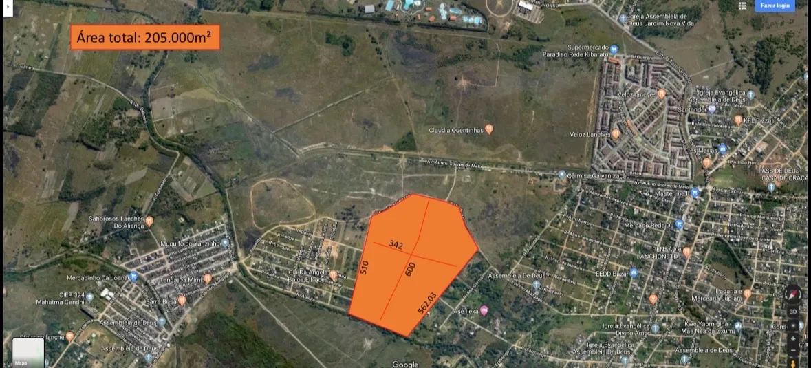 Foto Área à Venda Para Empreendimentos Em NI Cabuçu
