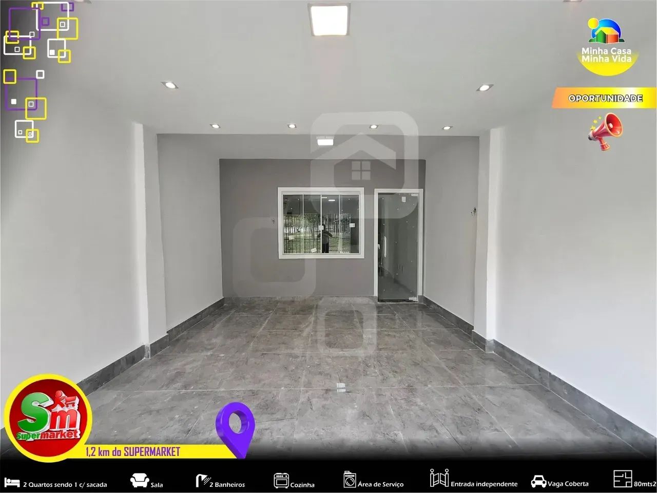 Foto 10 Minutos Da Unig - Espaçosa, 2 Qts Sendo Com Varanda, Reformada Valverde