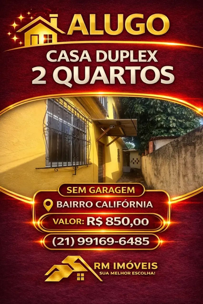 Foto Casa Duplex 2 Quartos Califórnia