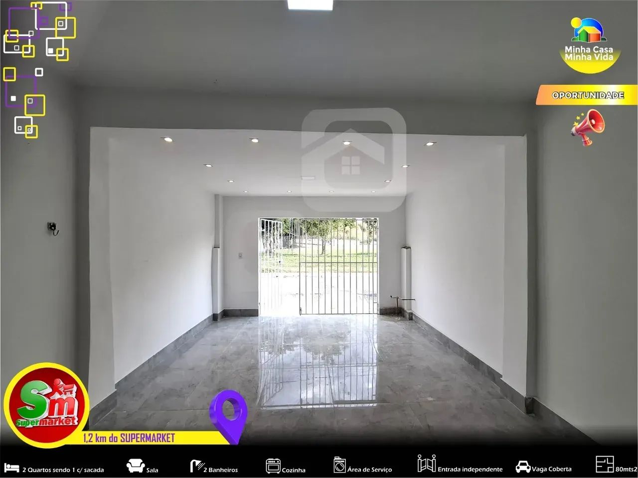 Foto Entrada Independente Muito Espaçosa Com Uma Sala De Tamanho Confortáve Valverde