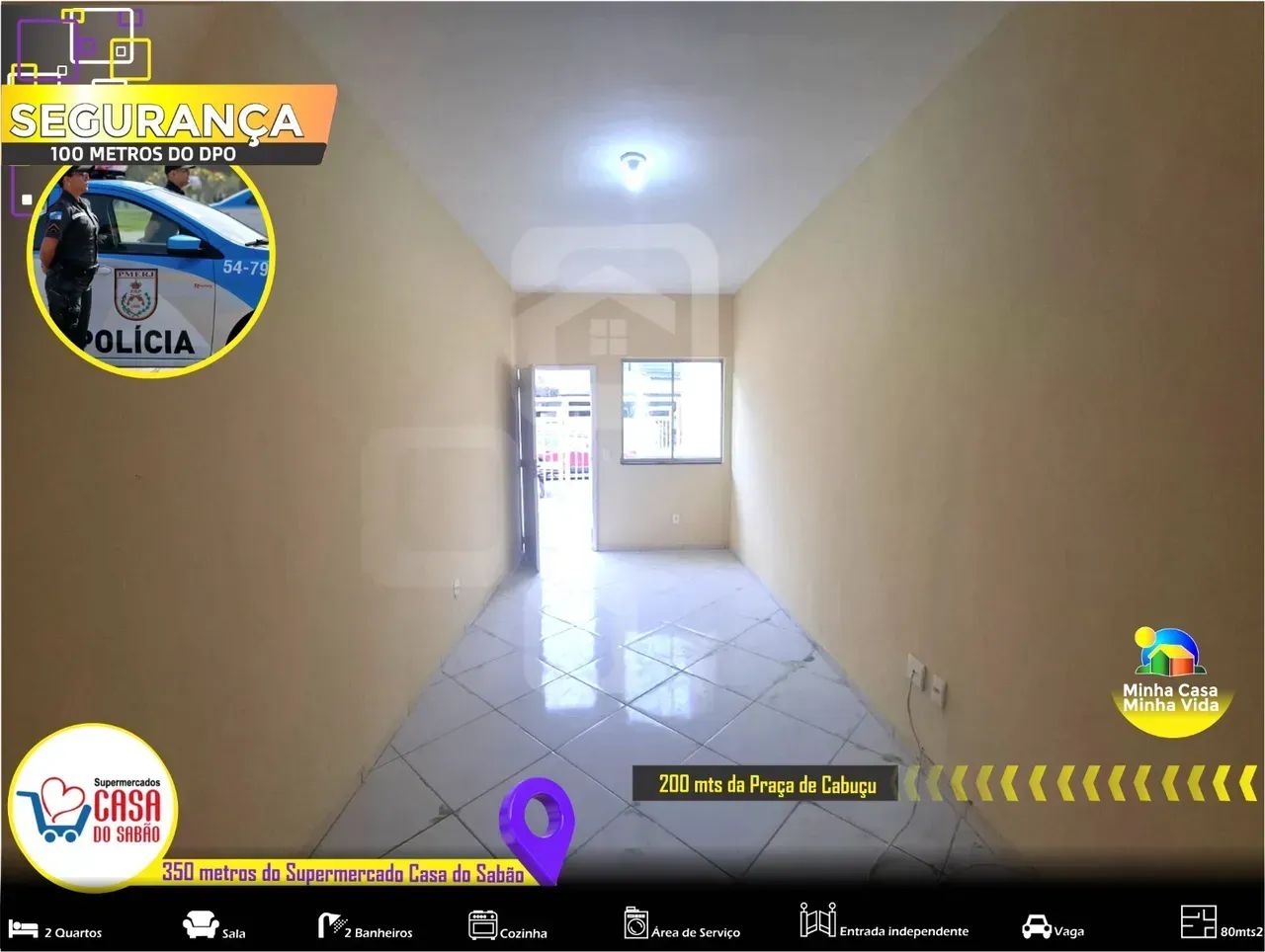 Foto Casa Linda, Independente, Próximo De Tudo - 2 Qts E Com Valor Surpreen Cabuçu