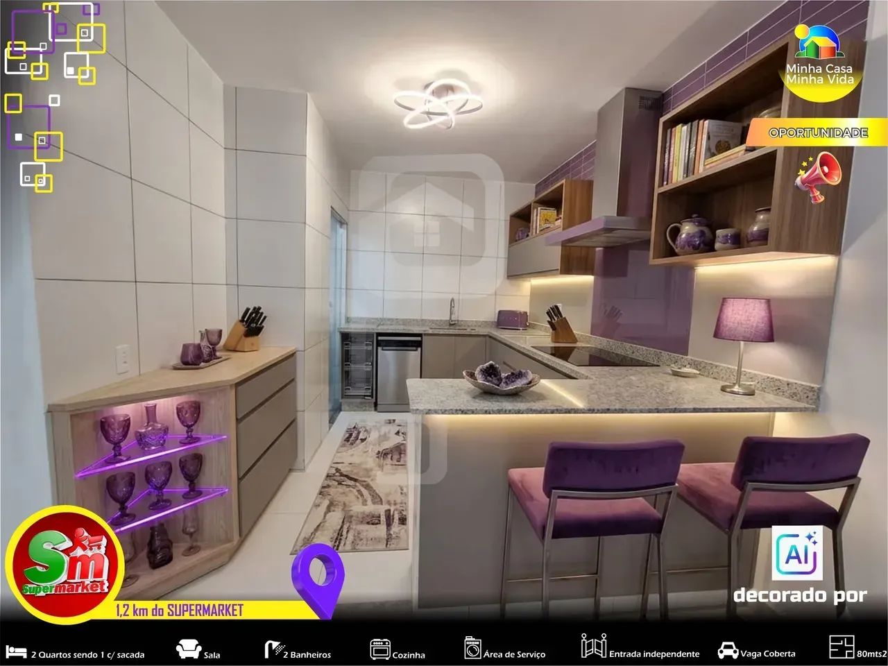 Foto 15 Minutos Do Shopping - 2 Quartos Espaçosos, Entre Agora E Primeira P Jardim Alvorada