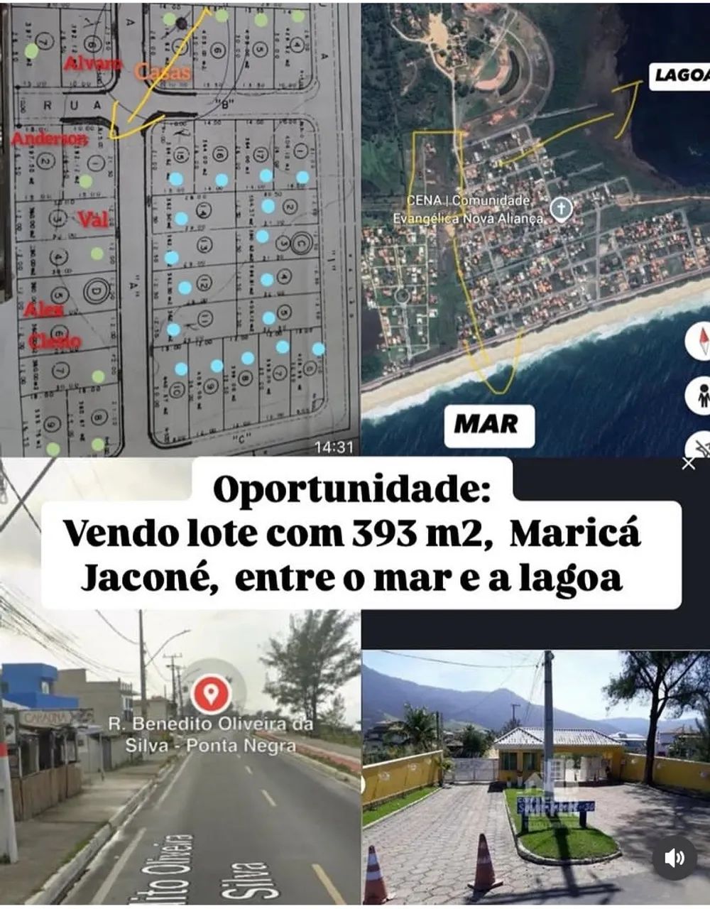 Foto Tereno A Venda , Jaconé/ Marica Caonze