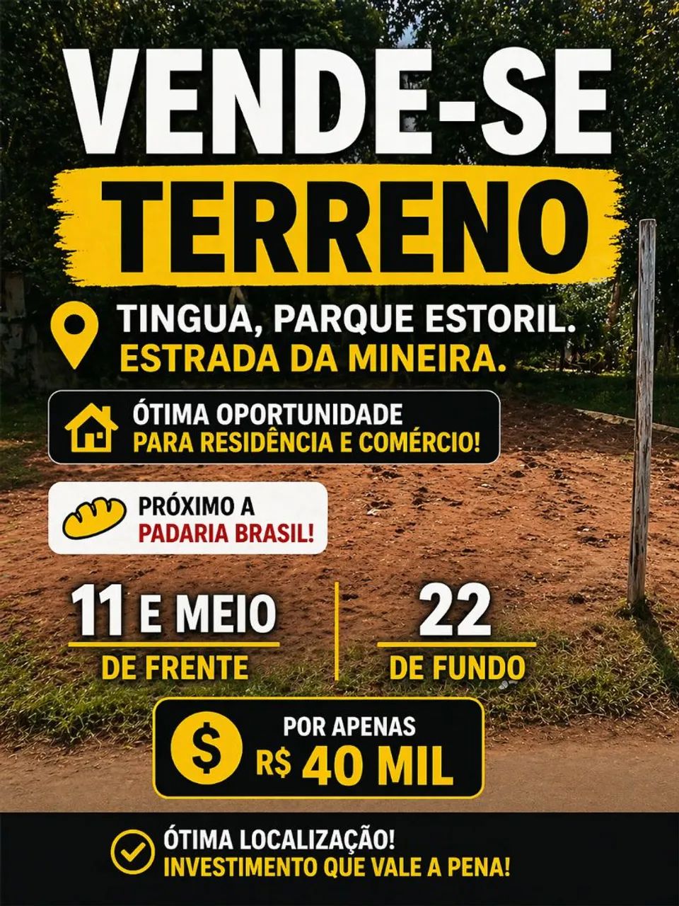 Foto Terreno Comercial E Residencial Recreio Paco Da Marambaia