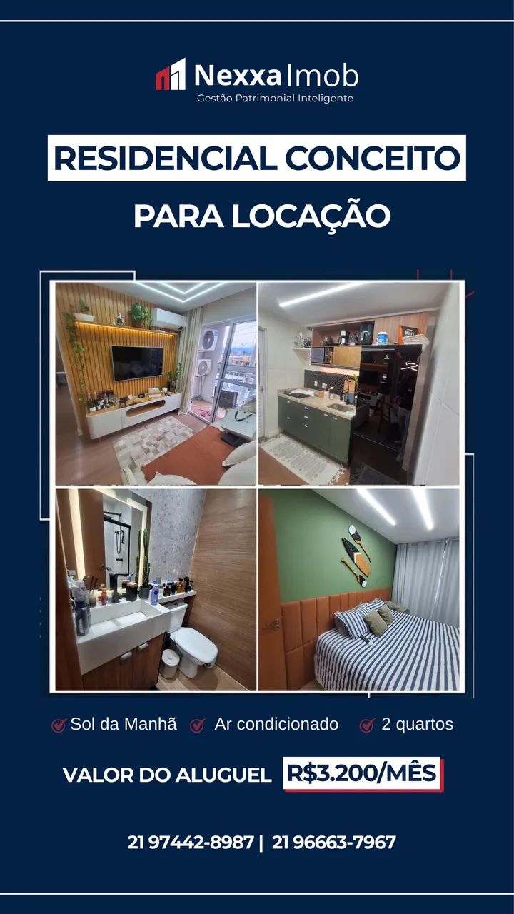 Foto Aluga-se Apartamento No Condomínio Conceito Ouro Verde