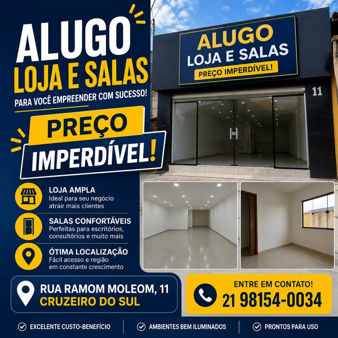 Foto Alugo Salas E Lojas Prata